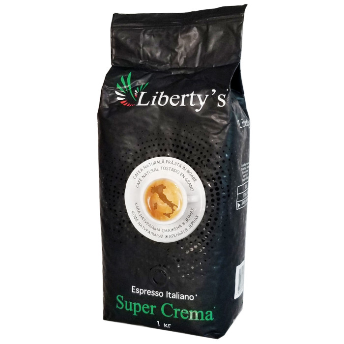 Кава в зернах LIBERTY'S SUPER CREMA