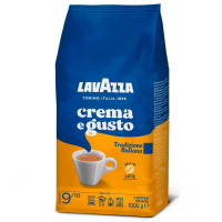 Кава в зернах Lavazza 1 кг CREMA E GUSTO TRADITION