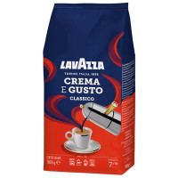 Кава в зернах Lavazza 1 кг CREMA E GUSTO