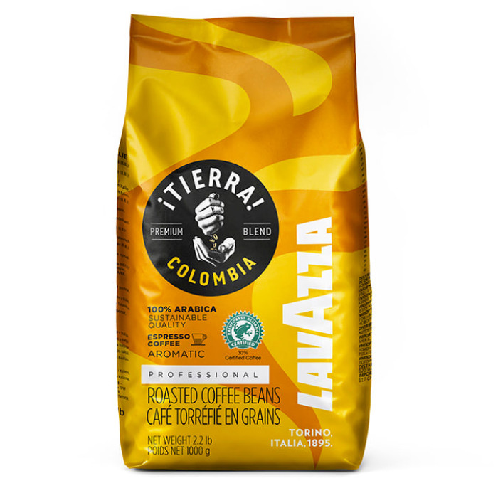 Кава в зернах Lavazza 1 кг RESERVA TIERRA COLOMBIA