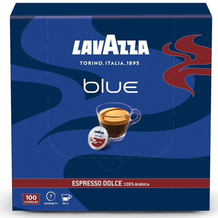 Мелена кава в капсулах Lavazza Blue Espresso Dolce 100 шт.