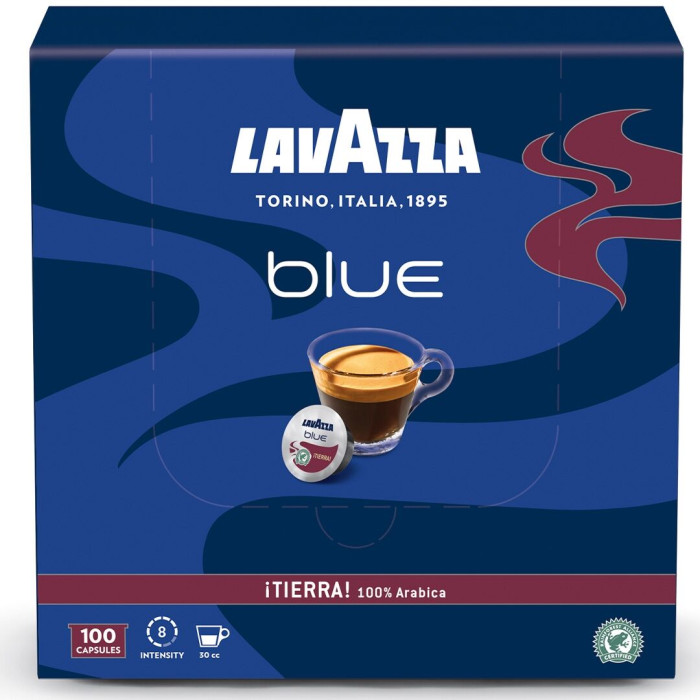 Мелена кава Lavazza Blue Espresso Tierra 100 шт. (капсули)