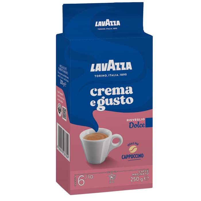 Мелена кава Lavazza 250 г CREMA E GUSTO DOLCE