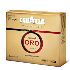 Мелена кава Lavazza 2×250 г QUALITÀ ORO промонабір