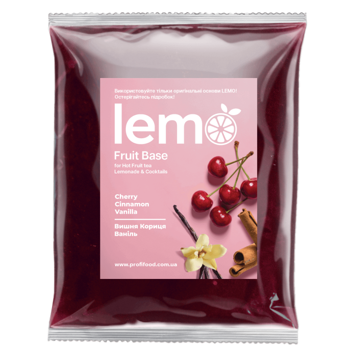 Fruit Puree LEMO Cherry-Cinnamon-Vanilla 1 kg