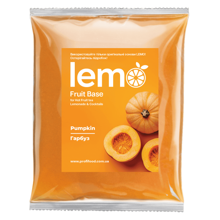 Фруктове пюре LEMO Гарбуз 1 кг