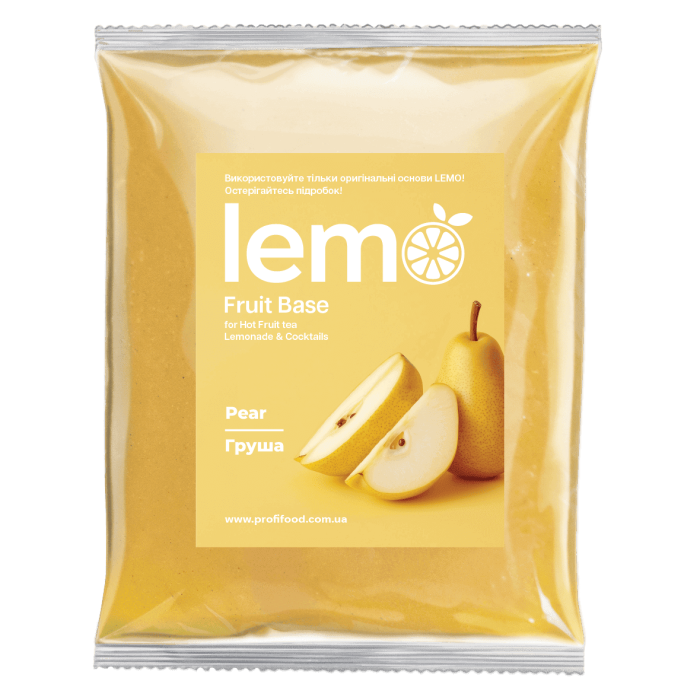 Фруктове пюре LEMO Груша 1 кг