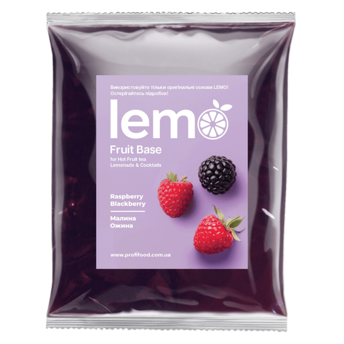 Fruit Puree LEMO Raspberry-Blackberry 1 kg