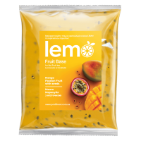 Фруктове пюре LEMO Манго-Маракуйя з зернятами 1 кг