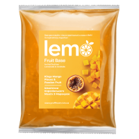 Фруктове пюре LEMO Маракуя-Манго зі шматочками 1 кг