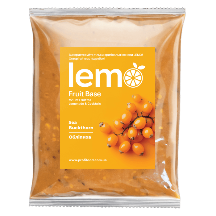 Фруктове пюре LEMO Обліпиха 1 кг