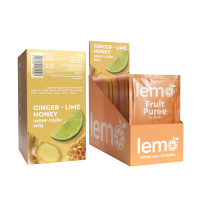 Концентрат чаю LEMO Імбир-Лайм-Мед 45 г / 15 шт