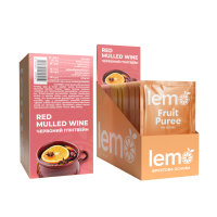 Концентрат чаю LEMO Червоний глінтвейн 45 г / 15 шт