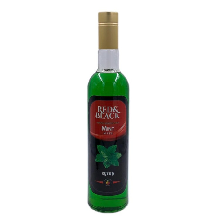 Сироп RedBlack М'ята 0,7 л (9 пл/ящ)