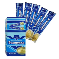 Згущенка у стіках 35 г (шоубокс 25 шт, ящик 12 шт) ТМ Смакуйте