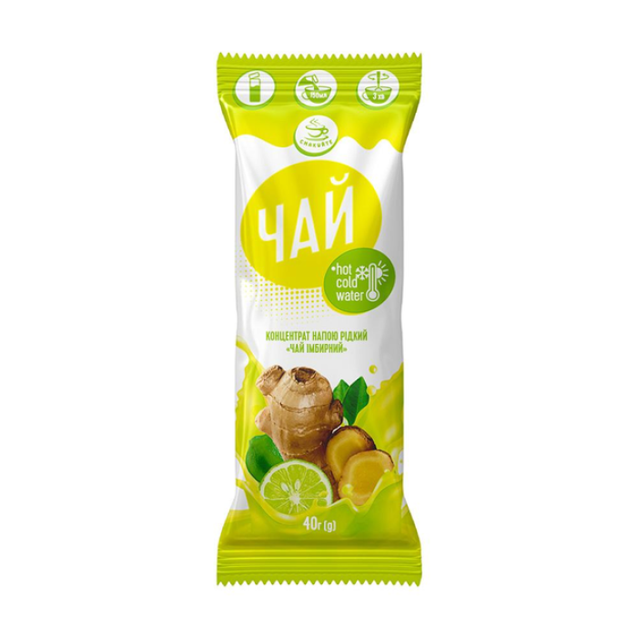 Ginger Puree 40g (showbox 15pcs / box 15pcs) TM Smakuyte